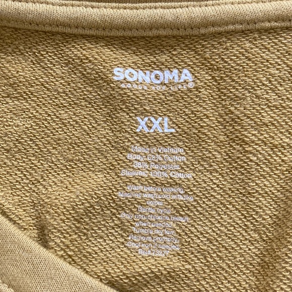 Sonoma Sweatshirt with Eyelet Sleeves - Picture 7 of 7